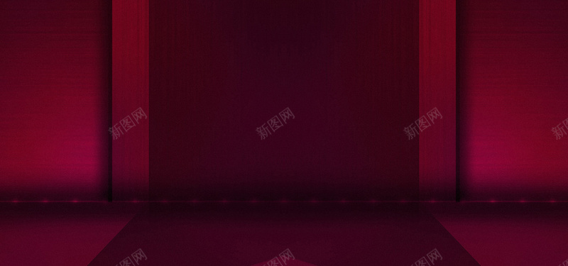 天猫大牌尚新日时尚简约红色女装海报背景背景