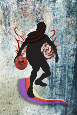 篮球海报背景素材背景