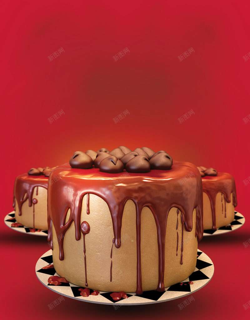 简约巧克力广告宣传海报jpg设计背景_新图网 https://ixintu.com 巧克力点心 简约背景 巧克力 甜点 蛋糕 糕点 美食 甜品店 蛋糕店 美味
