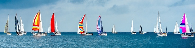 帆船比赛背景