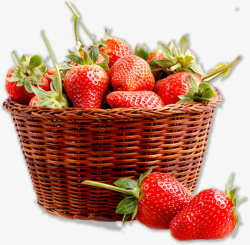 草莓免扣素材素材