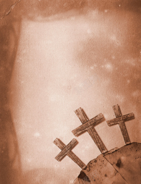 十字架灰色文艺背景素材背景