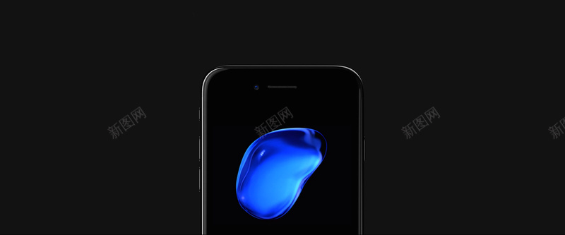 iphone7手机屏幕jpg设计背景_新图网 https://ixintu.com iphone7 屏幕 手机 蓝色 黑色 炫黑色 海报banner 文艺 小清新 简约