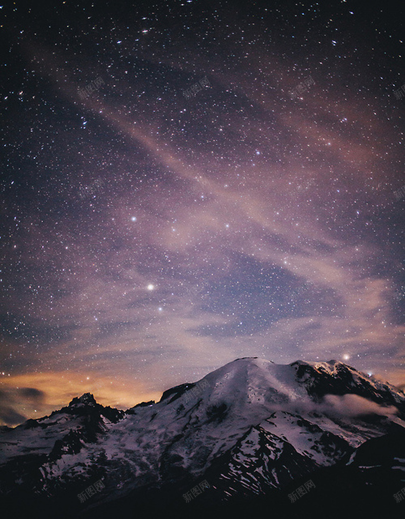 高山上的星星绚丽背景jpg设计背景_新图网 https://ixintu.com 天文 宏观 星星 浪漫 高山 风景 大自然 大气