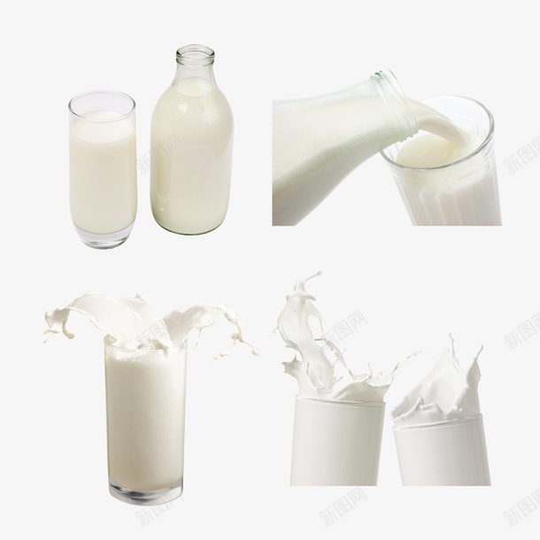 倒牛奶洒牛奶牛奶水早餐奶psd免抠素材_新图网 https://ixintu.com 倒牛奶 洒牛奶 牛奶水 早餐奶 牛奶碰撞
