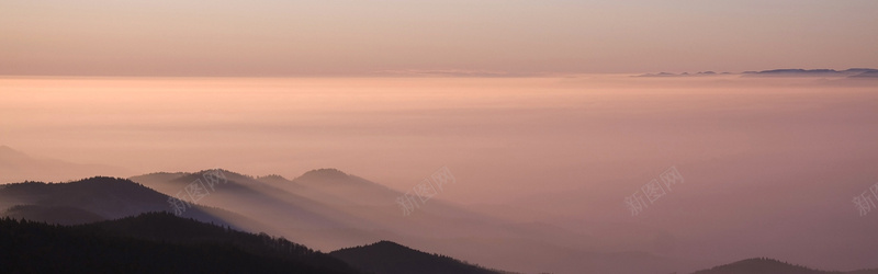 夕阳夜空背景背景