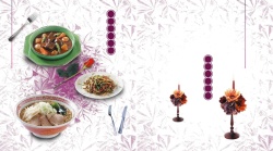 中式炒菜中式美食食谱菜谱料理餐馆炒菜海报背景高清图片