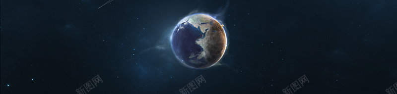 科幻酷炫地球bannerjpg设计背景_新图网 https://ixintu.com 地球 宇宙 科幻 质感 酷炫 游戏 星空 星际 海报banner 星云 星海 科技 商务