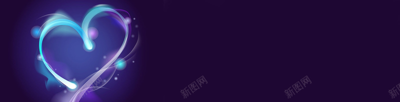 酷炫心形banner背景jpg设计背景_新图网 https://ixintu.com 简约 酷炫 色彩 网站 海报banner PSD素材 其他