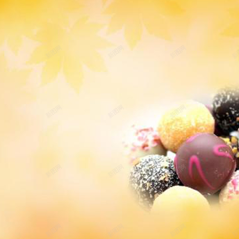 花纹甜品背景图jpg设计背景_新图网 https://ixintu.com 巧克力 甜品 纯色 花纹 食物 主图