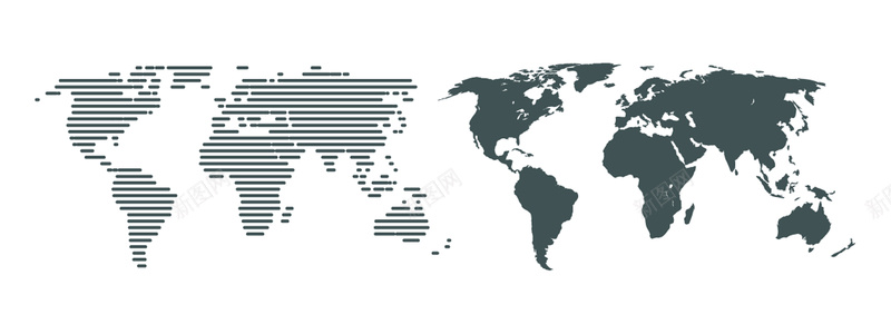 世界地图单色背景背景