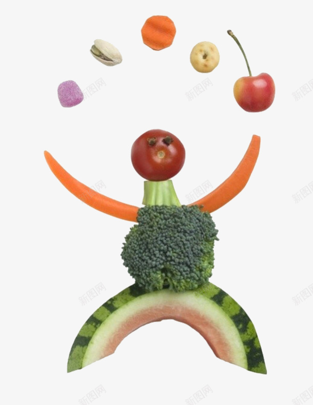 水果蔬菜png免抠素材_新图网 https://ixintu.com 特效 水果 蔬菜 食物 创意