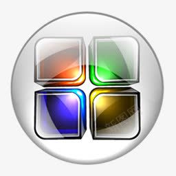 水晶效果Office系列软件图标windows图标