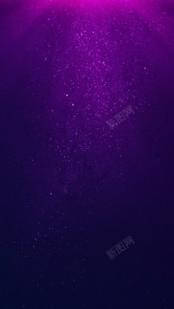 梦幻紫色星星H5背景素材背景