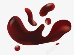 红色浮雕血滴图片下载高清图片