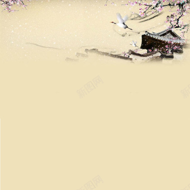 古典中国粉背景图背景