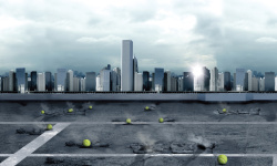网球系列运动广告海报背景素材高清图片