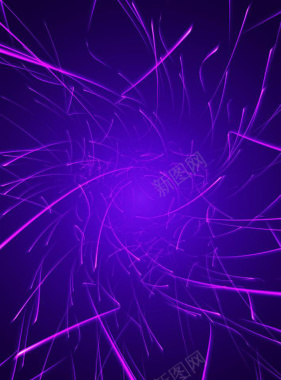 紫色光效H5背景背景