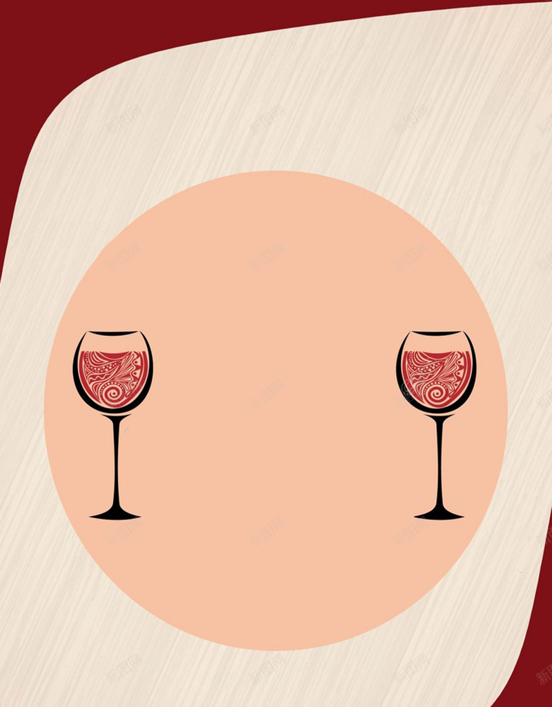 简约创意海报背景psd设计背景_新图网 https://ixintu.com 红酒杯 个性 创意 单一 简约 对称 纯色 红酒 喝酒 文艺
