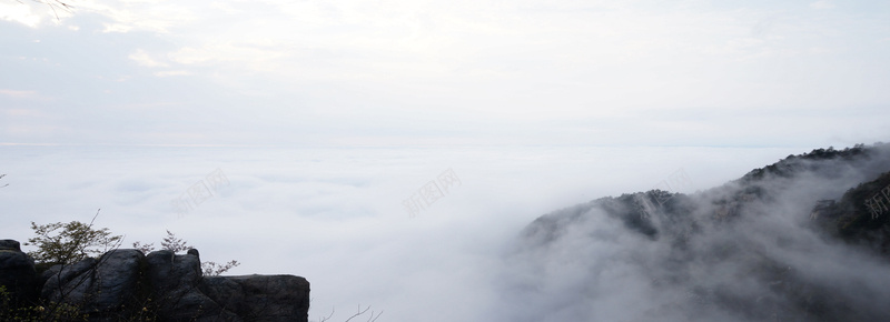 清新背景jpg设计背景_新图网 https://ixintu.com 唯美 大气 水墨画 旅游 云雾缭绕 海报banner 摄影 风景