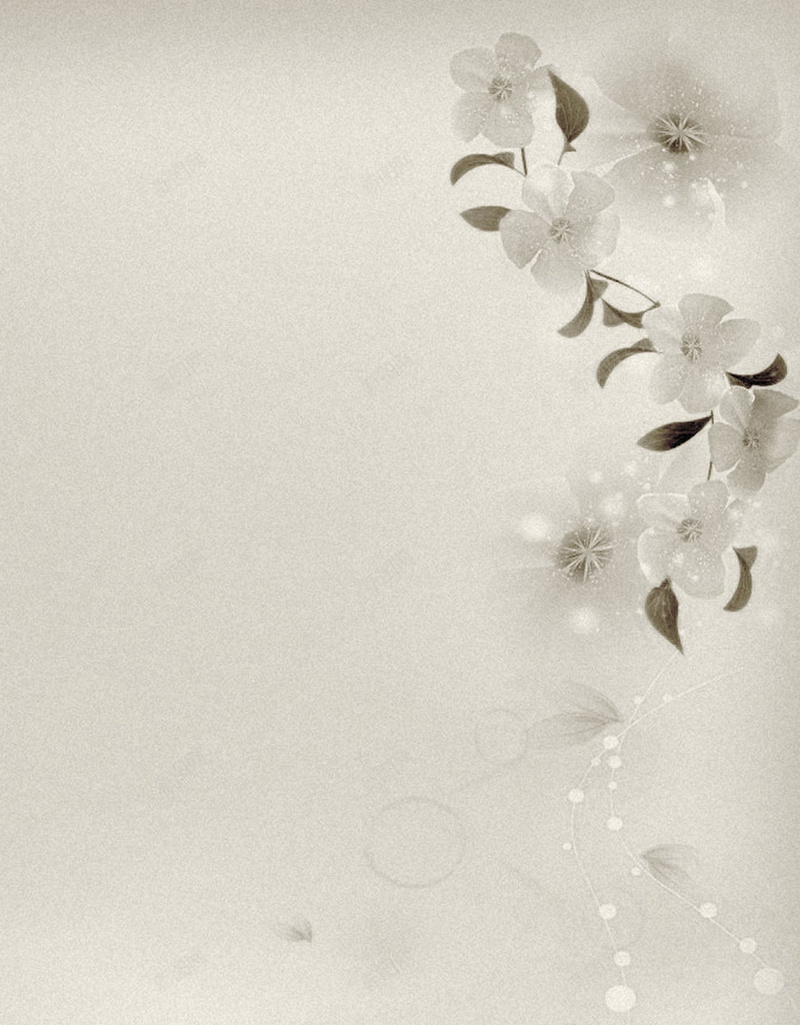 灰色花朵简约素雅风H5图片素材jpg设计背景_新图网 https://ixintu.com 灰色背景 素雅 花 花朵 简约背景 灰色调花朵