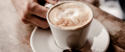 饮料原料一杯美味的咖啡特写高清图片高清图片