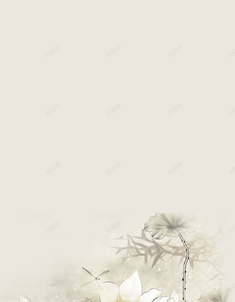 中国风水墨荷花船头背景素材jpg设计背景_新图网 https://ixintu.com 中国风 水墨 荷花 船头 背景 素材 淡雅 灰色