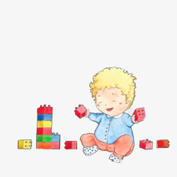 玩玩具的孩子玩玩具的孩子PNG下载高清图片
