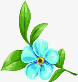创意合成效果水彩花卉植物蓝色png免抠素材_新图网 https://ixintu.com 创意 合成 效果 水彩 花卉 植物 蓝色