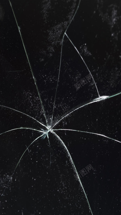 碎裂碎裂质感背景玻璃背景黑色H5背景高清图片