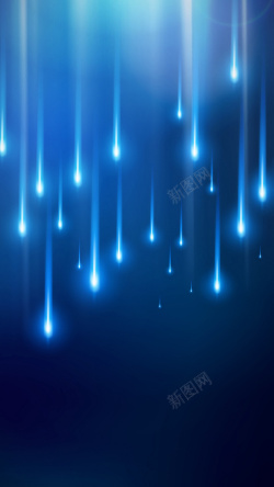 光影风蓝色科技光影H5背景高清图片