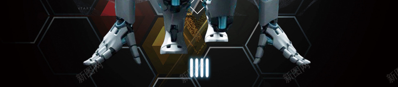 科技海报背景素材psd设计背景_新图网 https://ixintu.com 电子音乐 科技海报 机器人 星空 科幻 机器人展会 网络 科技云 智能时代