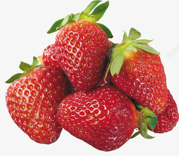一堆草莓水果pngpng免抠素材_新图网 https://ixintu.com 草莓 水果 食物 一堆草莓