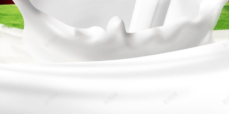 牛奶白色奶花飞溅H5背景psd设计背景_新图网 https://ixintu.com 牛奶飞溅 奶牛 奶花 牛奶 白色 H5背景 奶滴 红色渐变 饮品
