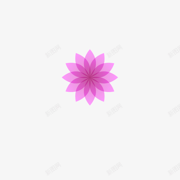 粉色花花装饰png免抠素材_新图网 https://ixintu.com 花 装饰 粉色 植物