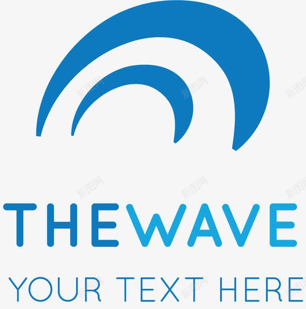 海浪曲线元素logo设计png免抠素材_新图网 https://ixintu.com 海浪曲线 海浪线 波浪线 波浪曲线 蓝色线条 蓝色图标 标识logo设计 海浪logo