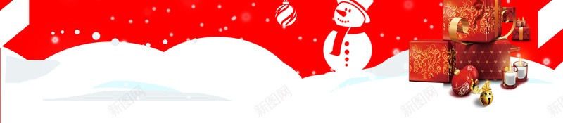 红色促销海报背景psd设计背景_新图网 https://ixintu.com 最后一战 促销 海报 红色 背景 礼物 雪人