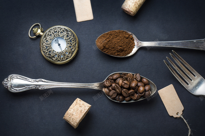 咖啡豆咖啡工具免费照片jpg设计背景_新图网 https://ixintu.com 照片 棕色 高清 食物 实物 高清图片 背景 美味 咖啡 咖啡豆 工具
