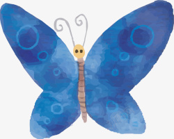 创意卡通蝴蝶装饰图案素材