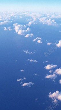 蓝天上的白云素材背景背景