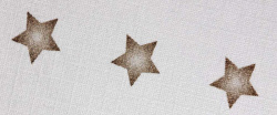 麻布质感背景三颗星星纹理质感图高清图片