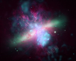 斑斓星空星空宇宙科技科幻高清图片