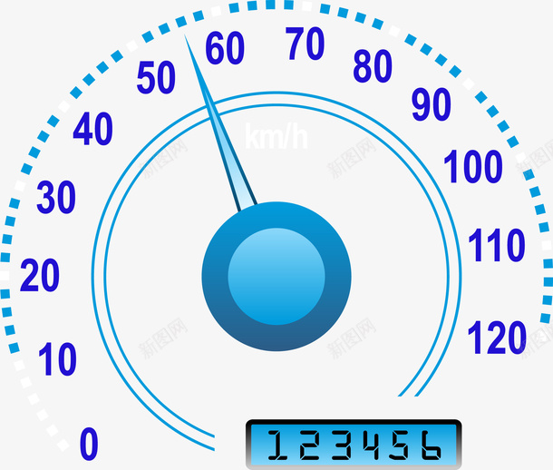 高清码表时速表矢量图片eps免抠素材_新图网 https://ixintu.com 时速表 码表 公里表 转速表 码速
