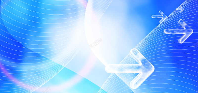 箭头向右科幻蓝色banner背景jpg设计背景_新图网 https://ixintu.com 向上 向下 科幻 科技 箭头 商务 素材 广告 设计 背景 水晶 线条 流动 扁平 几何