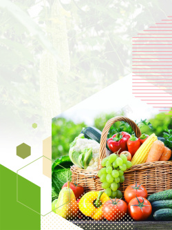 创意蔬菜印花简约商务创意果蔬蔬菜水果背景素材高清图片