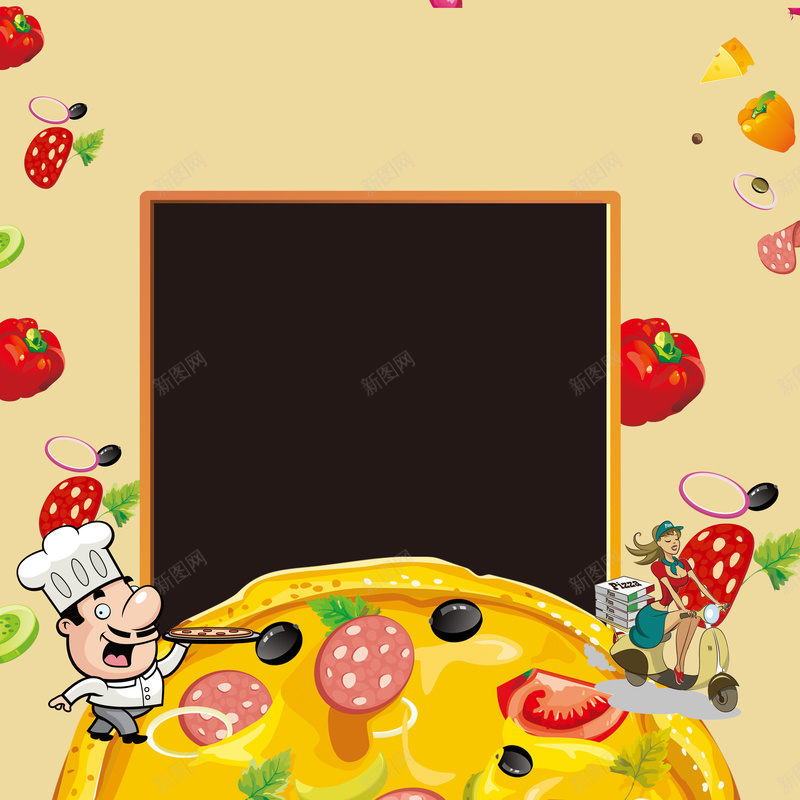 美食海报背景素材psd设计背景_新图网 https://ixintu.com 水果 外卖 披萨 专家 草莓 美食 快餐 西餐 咖啡 饮料 奶茶 卡通