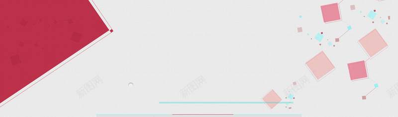 红色扁平几何背景jpg设计背景_新图网 https://ixintu.com 几何 扁平 方块 灰色 红色 海报banner 渐变