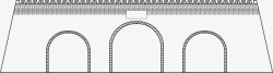 古代抗战城墙古代城楼线稿手绘高清图片