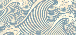 蓝白波浪纹理水纹背景高清图片