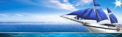 大气轮船企业文化大气背景高清图片